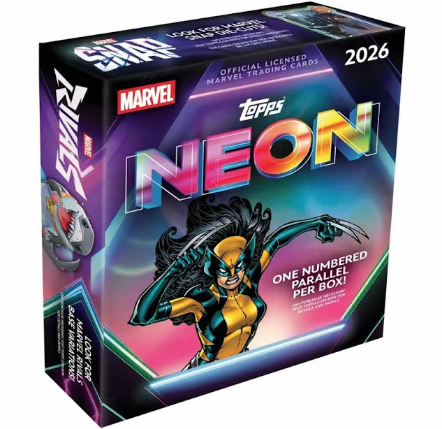 Topps 2026 Marvel Neon Mega Box