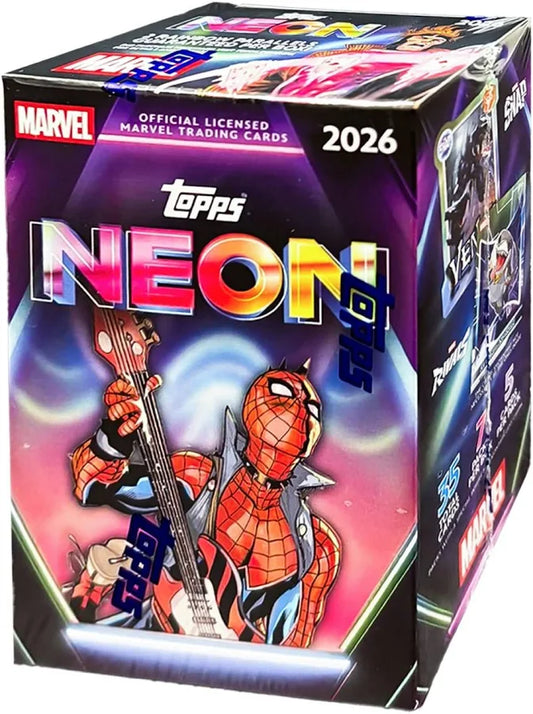 Topps 2026 Marvel Neon Value Box