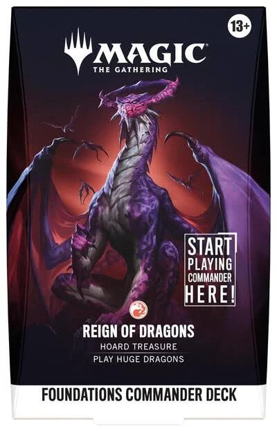 MTG: Foundations Commander Deck - Reign of Dragons