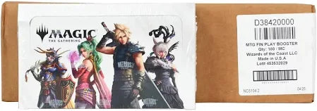 Magic the Gathering Final Fantasy Play Booster 6-Box Case