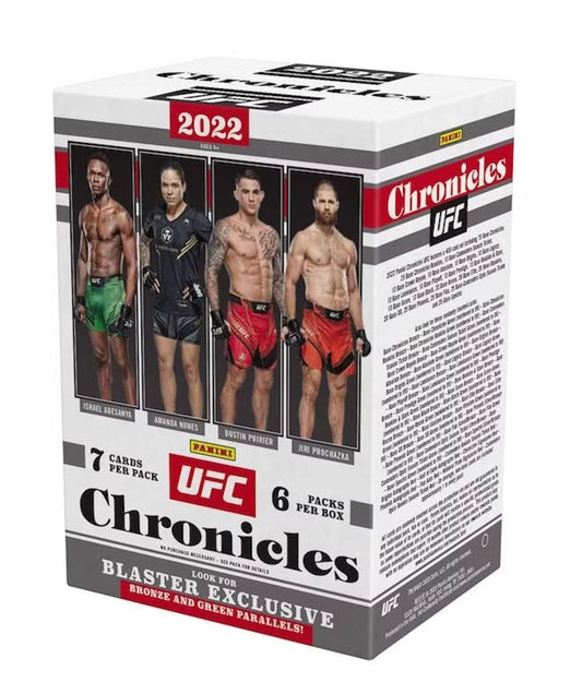 2022 Panini Chronicles UFC 6-Pack Blaster Box