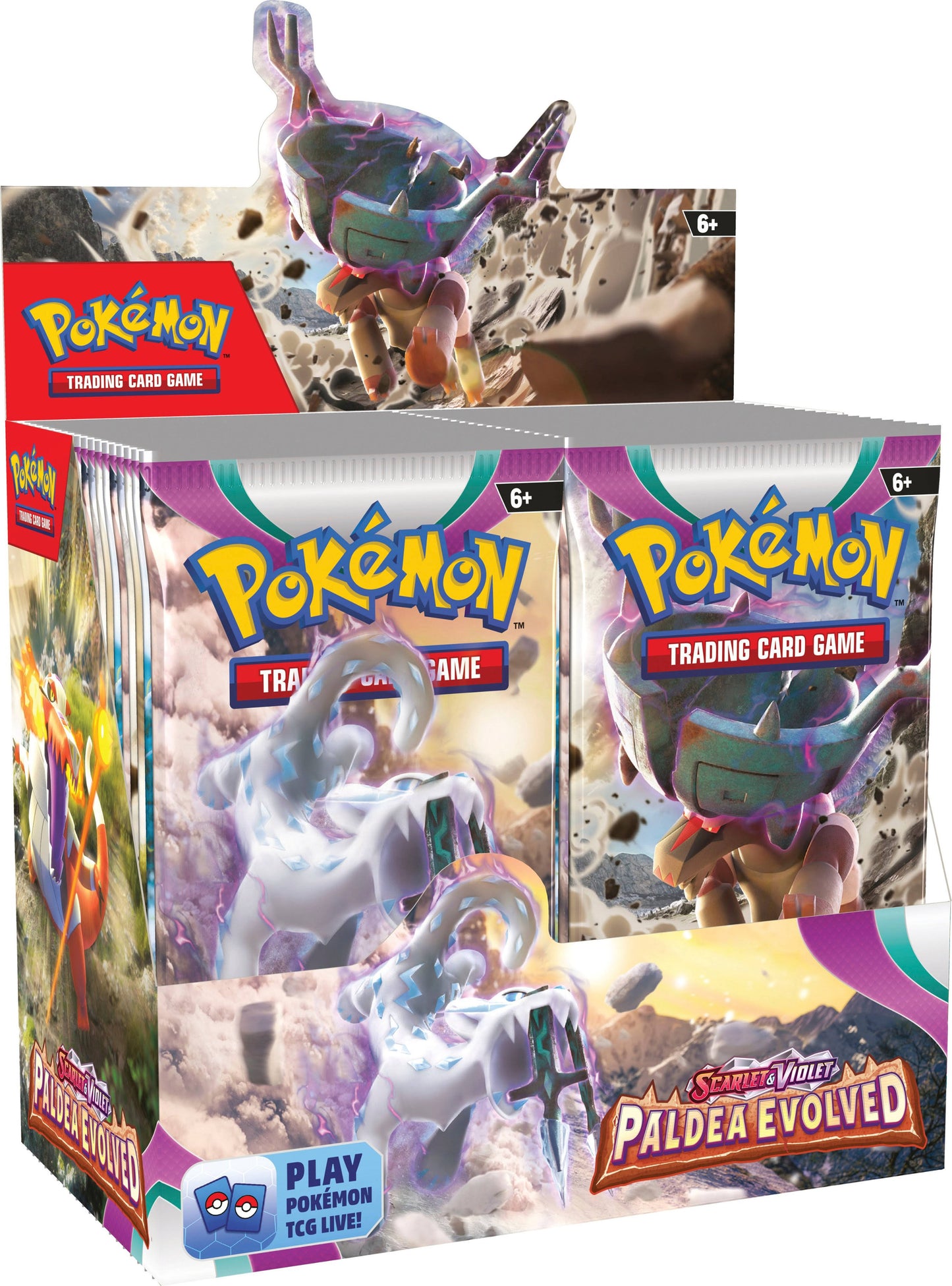 Paldea Evolved Booster Box Case