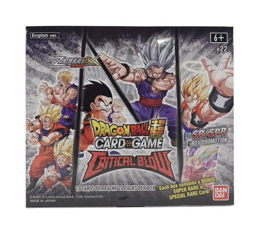 Dragon Ball Super Critical Blow Booster Box
