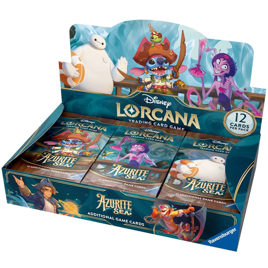 Disney Lorcana: Azurite Sea Booster Box Case